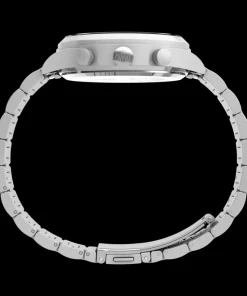 Timex Stainless Steel|Chronograph*Waterbury Traditional Chronograph 42mm Stainless Steel Bracelet Watch