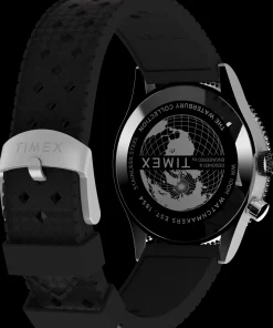 Timex Military Inspired|Father's Day Gifts*Waterbury Traditional GMT 39mm Synthetic Rubber Strap Watch