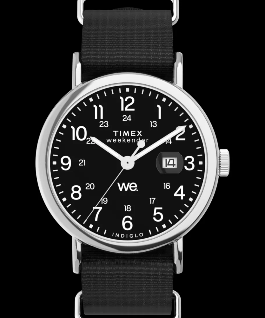 Timex Black Watches*Weekender 40mm Fabric Strap Watch