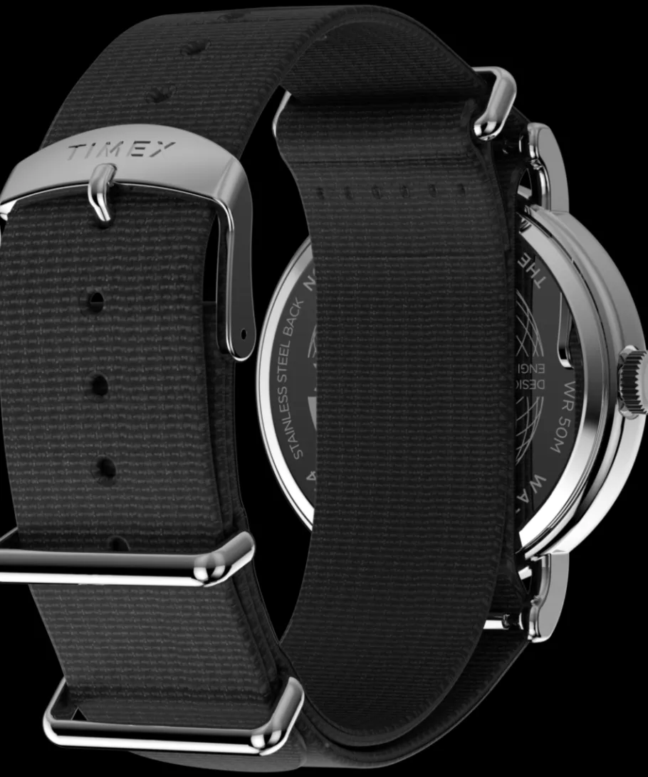 Timex Black Watches*Weekender 40mm Fabric Strap Watch