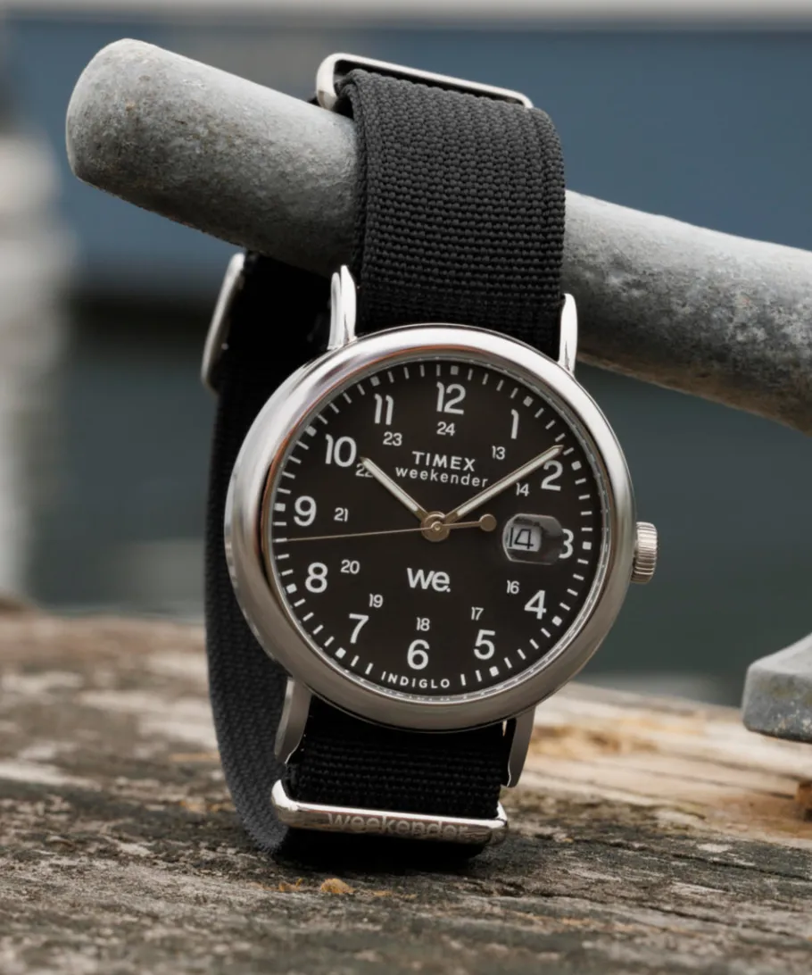 Timex Black Watches*Weekender 40mm Fabric Strap Watch