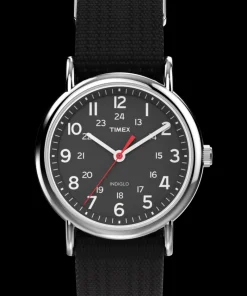 Timex Black Watches*Weekender 38mm Fabric Strap Watch