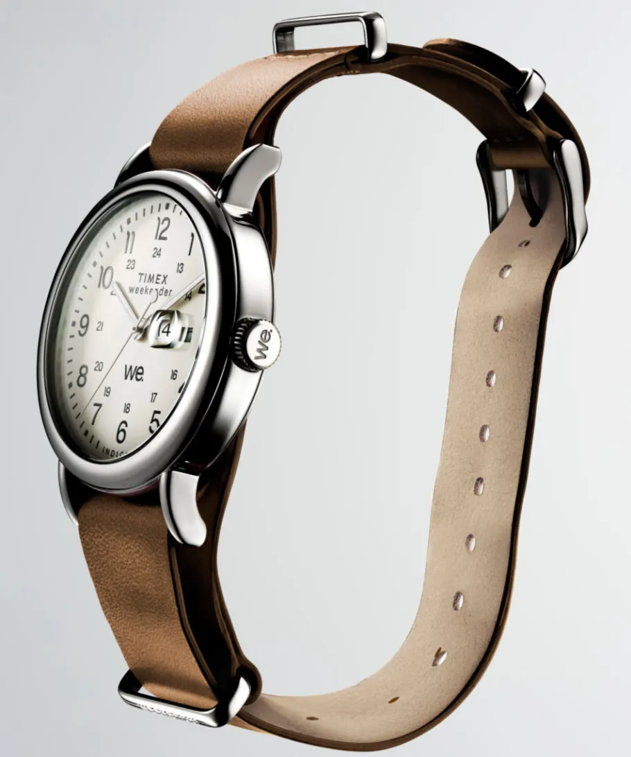 Timex Leather*Weekender 40mm Leather Strap Watch