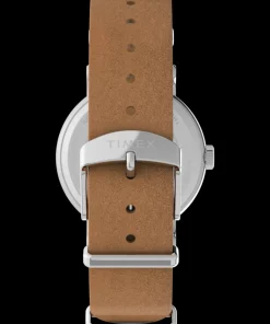 Timex Leather*Weekender 37mm Leather Strap Watch
