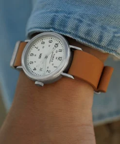 Timex Leather*Weekender 37mm Leather Strap Watch