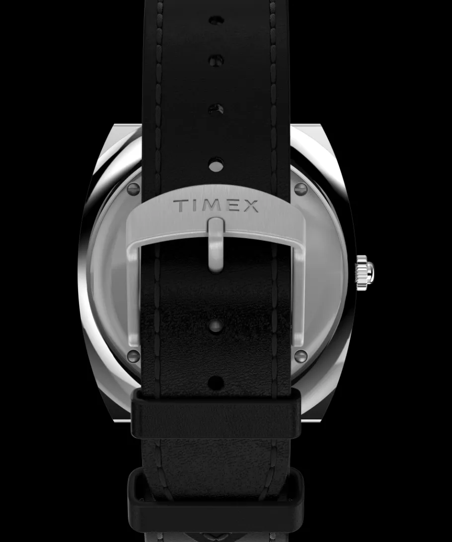 Timex Vintage|Leather*World Time Reissue 39mm Leather Strap Watch